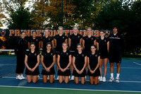 PU women's tennis team photo, 2008-09