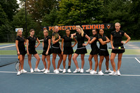 PU women's tennis team photo, 2009-10