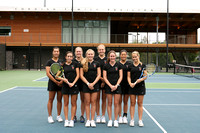 PU women's tennis team photo, 2011-12