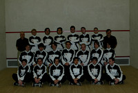 PU M&W squash team photos, 2002-03