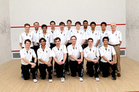 PU M&W squash team photos, 2014-15