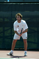 PU men's tennis vs. Dartmouth, 2002-03