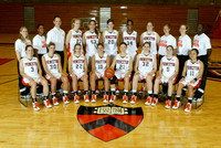 PU WBB team photo, 2004-05