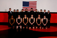 PU wrestling team photo, 2008-09