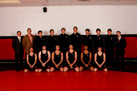 PU wrestling team photo, 2007-08