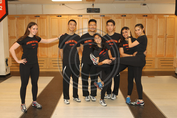 PU M&W fencing team photos