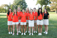 PU M&W golf team photo, 2013-14
