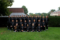 PU M&W fencing team and squad photos, 2018-19