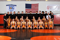 PU wrestling team photo, 2013-14