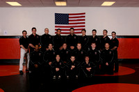 PU wrestling team photo, 2009-10