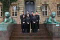 PU M&W fencing team photo