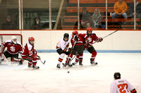 PU MIH vs St. Lawrence playoffs, 2011
