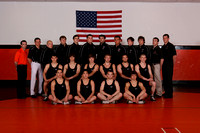 PU wrestling team photo 2010-11