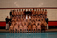PU men's SWM team photo, 2006-07