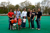 PU MLAX '92 & '97 honored at halftime, 2007