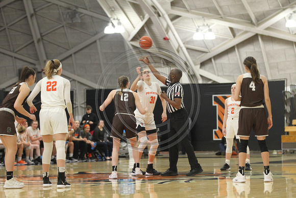 PU WBB vs. Brown