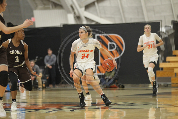 PU WBB vs. Brown