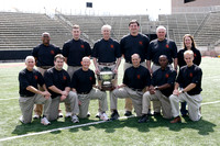 PU FTB coaches with trophy, 2007