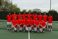 PU men's tennis team photo, 2004-05