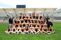 PU women's track team photo, 2009